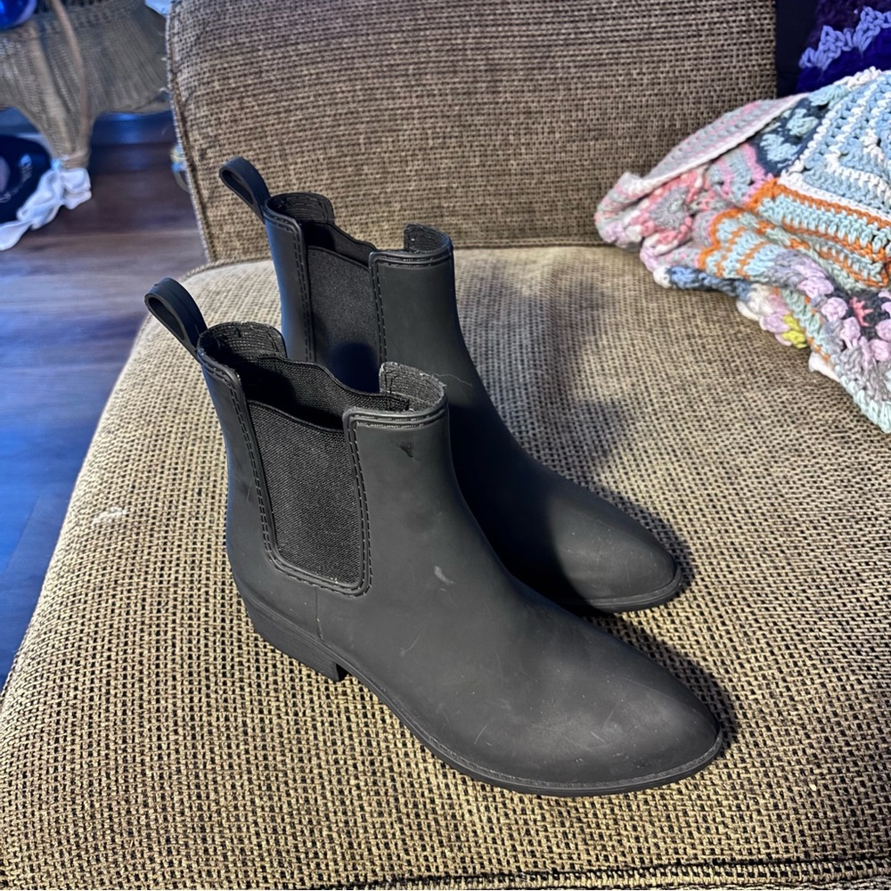 Jeffrey Campbell Black Ankle Boots